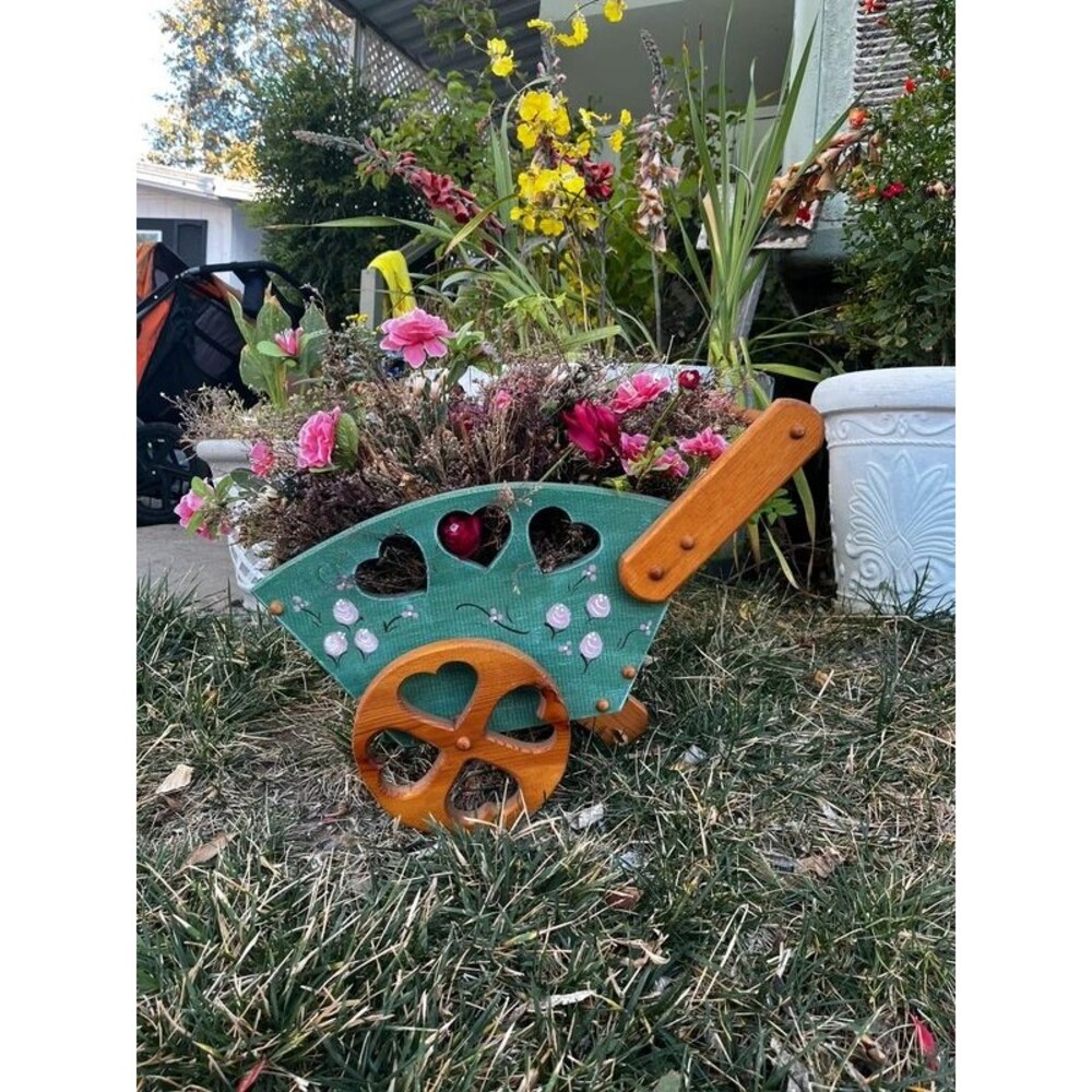 Granny core cottage core garden wagon